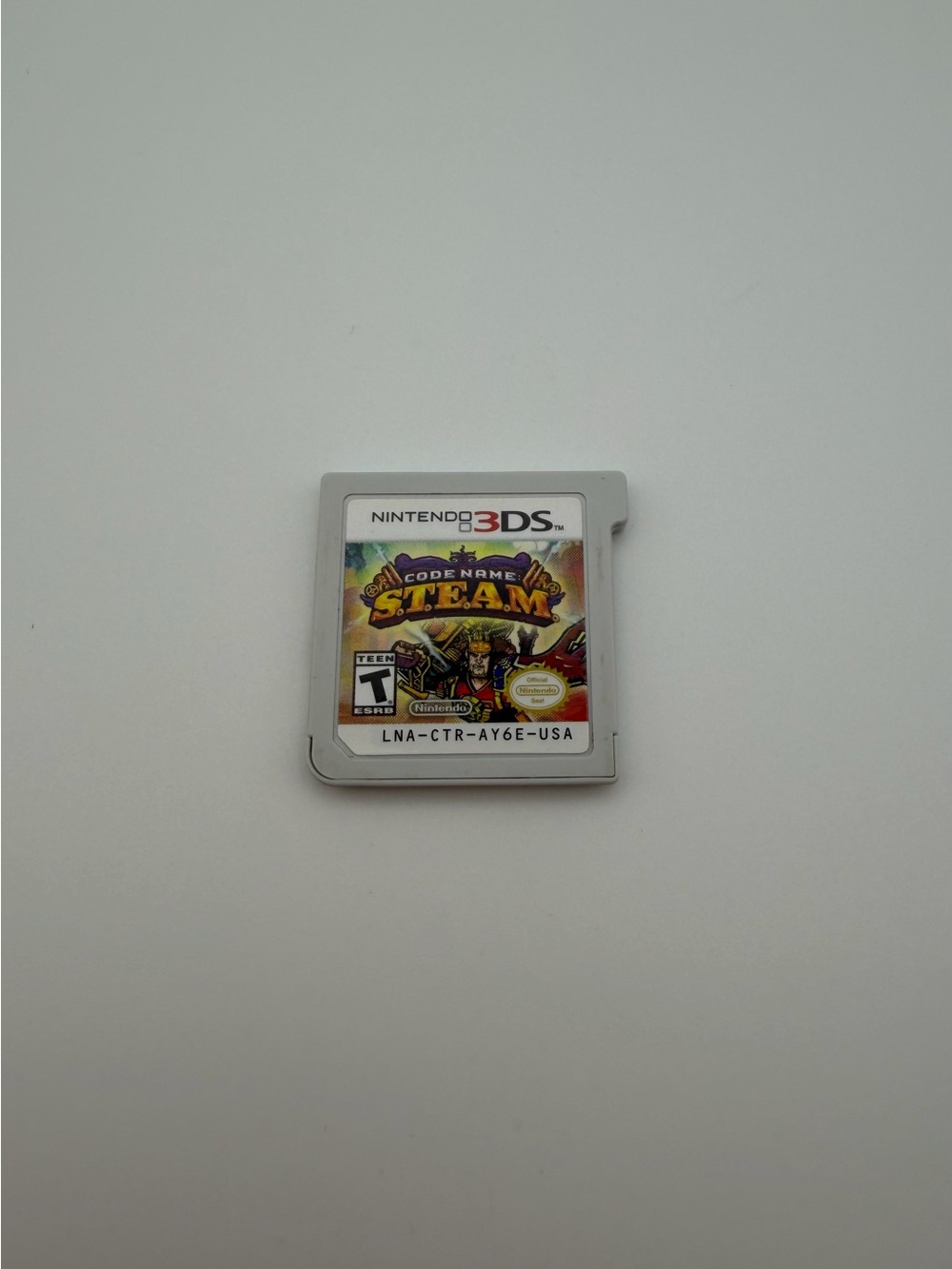 Nintendo 3DS Code Name: S.T.E.A.M. Game Card - White